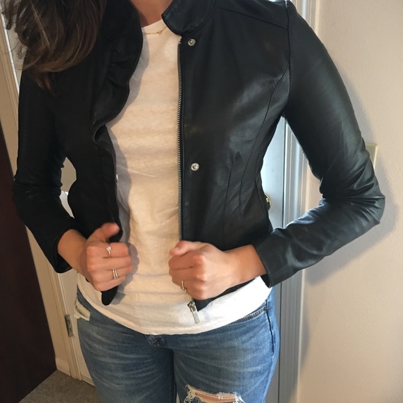 Michael Kors Jackets & Blazers - Michael Kors Leather Jacket